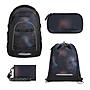 Coocazoo Mate Rainbow Illusion Schulrucksack Set 4tlg