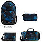 Coocazoo PORTER Electric Ice 4tlg Schulrucksack Set