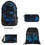 Coocazoo PORTER Electric Ice 4tlg Schulrucksack Set