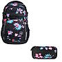 Coocazoo PORTER Floral Artnight 2tlg Schulrucksack Set