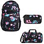 Coocazoo PORTER Floral Artnight 3tlg Schulrucksack Set