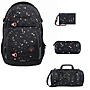 Coocazoo PORTER Sprinkled Candy Schulrucksack Set 4tlg