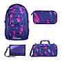 Coocazoo Porter Aurora Glow Schulrucksack Set 4tlg