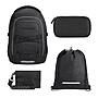 Coocazoo Porter Black Coal Schulrucksack Set 4tlg