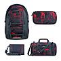 Coocazoo Porter Broken Black Schulrucksack Set 4tlg