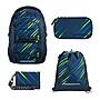 Coocazoo Porter Fast Lime Schulrucksack Set 4tlg