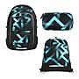 Coocazoo Porter Laser Lights Schulrucksack Set 3tlg