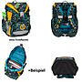 Alternativbild 2 zu DerDieDas ErgoFlex Dino Time Schulrucksack Set