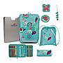 DerDieDas ErgoFlex Easy Schulranzen Set Butterfly Garden 6-teilig