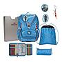 DerDieDas ErgoFlex Light Superflash Schulranzen Set Blue Ice