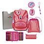 DerDieDas ErgoFlex Light Superflash Schulranzen Set Coral Reef