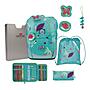 DerDieDas ErgoFlex Tiny Schulranzen Set Butterfly Garden 6-teilig