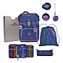 DerDieDas ErgoFlex Tiny Schulranzen Set Deep Ocean 6-teilig
