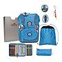 DerDieDas ErgoFlex Tiny Superflash Schulranzen Set Blue Ice