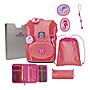 DerDieDas ErgoFlex Tiny Superflash Schulranzen Set Coral Reef