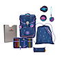 DerDieDas Ergoflex Easy Deep Ocean Schulranzen Set