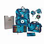 DerDieDas Ergoflex Exklusiv LED Happy Monster 5 tlg. Schulranzenset
