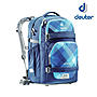 Deuter Schulrucksack Strike Blue Crosscheck, mit 32 Liter Volumen