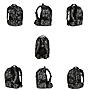 Alternativbild 3 zu Satch Pack Mountain Grid 3tlg Schulrucksack-Set