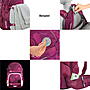 Alternativbild 2 zu Coocazoo PORTER Berry Bubbles Schulrucksack