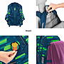 Alternativbild 2 zu Coocazoo MATE Lime Stripe Schulrucksack