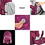 Alternativbild 3 zu Coocazoo PORTER Berry Bubbles Schulrucksack Set 3tlg