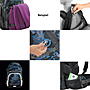 Alternativbild 3 zu Coocazoo PORTER Blue Craft Schulrucksack Set 3tlg