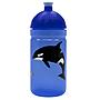 Isybe Trinkflasche blau Orca 0,5 l mit sorgers Logo