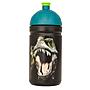 Isybe Trinkflasche schwarz 0,5l Dino mit sorgers Logo