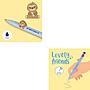Alternativbild 1 zu Legami Gelstift Faultier Lovely Friends