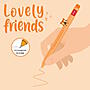 Alternativbild 2 zu Legami Gelstift Tiger Lovely Friends