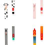 Alternativbild 2 zu Legami lschbare Gel Stifte Farm sweet farm 4tlg. Set