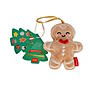 Alternativbild 1 zu Legami Plsch Weihnachtsdekoration Lebkuchen - Ho-Ho-Hornaments Ginger Bread
