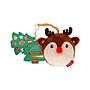 Alternativbild 2 zu  Legami Plsch Weihnachtsdekoration Rentier - Ho-Ho-Hornaments Reindeer