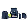 Lssig Boxy Schulranzen-Set Unique navy