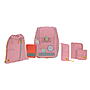 Lssig Boxy Schulranzen-Set Unique pink