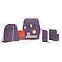 Lssig Boxy Schulranzen-Set Unique purple