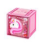 Legami Erweiterbare SchreibtischBox Cutie Cube Einhorn Pink