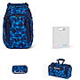 Satch Match Blue Crush Schulrucksackset 4 teilig