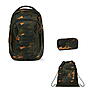 Satch Match Jurassic Jungle 3tlg Schulrucksack-Set