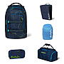 Satch Pack Blue Tech 5tlg Schulrucksack-Set