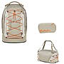 Satch Pack Crossed Sand 3tlg. Schulrucksack-Set