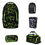 Satch Pack Green Supreme 5tlg Schulrucksack-Set