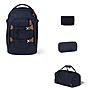 Satch Pack Nordic Blue 4tlg. Schulrucksack-Set