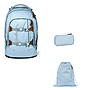 Satch Pack Nordic Ice Blue 3tlg Schulrucksack-Set