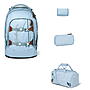 Satch Pack Nordic Ice Blue 4tlg Schulrucksack-Set