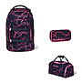 Satch Pack Pink Supreme 3tlg Schulrucksack-Set