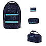 Satch Pack Purple Laser 4tlg Schulrucksack-Set