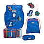 Scout Alpha Blue Dino Schulranzensetset