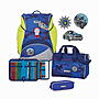 Scout Alpha Blue Police 4tlg. Schulranzenset